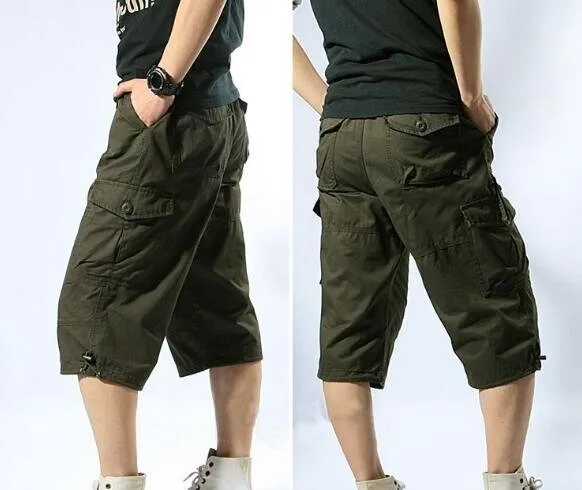 Classic Relaxed Fit Stretch Cargo Short für Männer