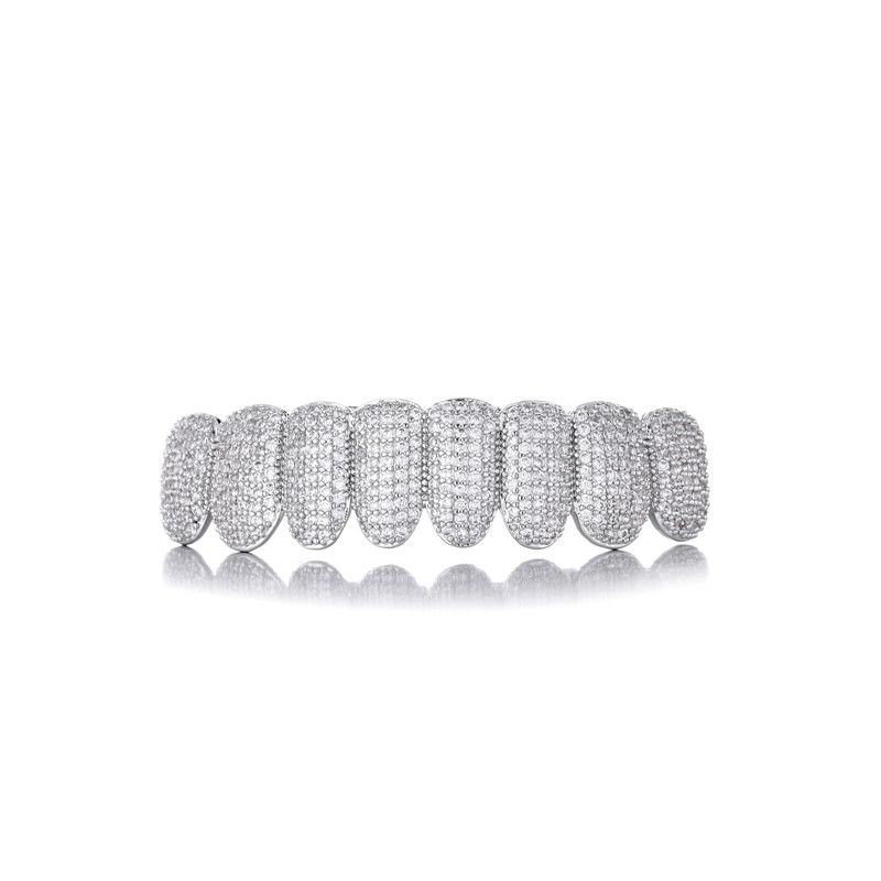 Dianyi Jewelry Full Diamond Hip Hop Zahnsatz