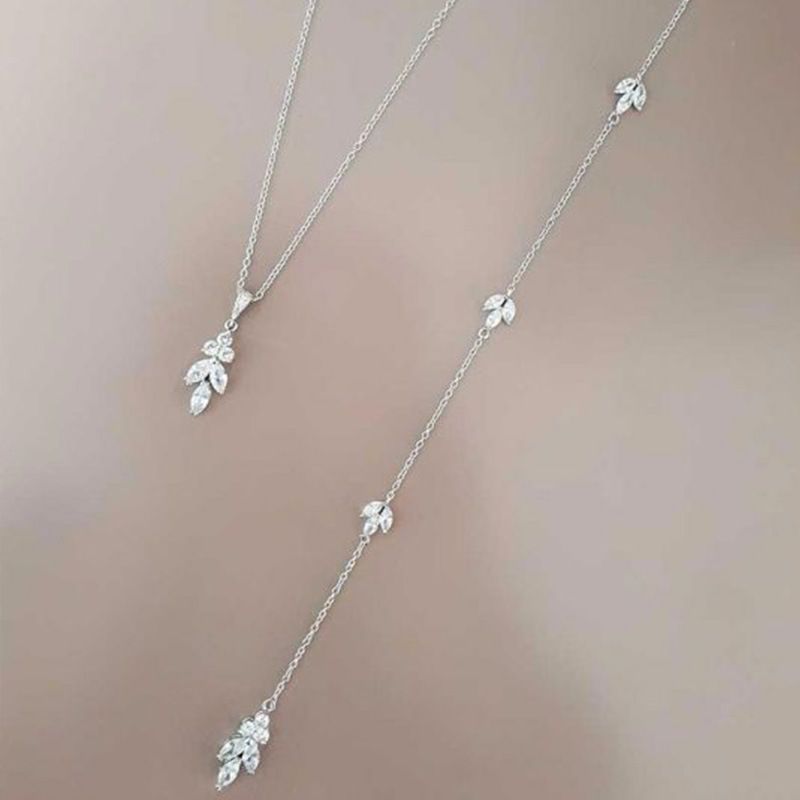 Rücken Kette Körper Kette Brautschmuck einfach