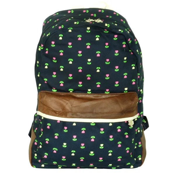 Pure Love Fabric Art School Rucksack Outdoor Daypack