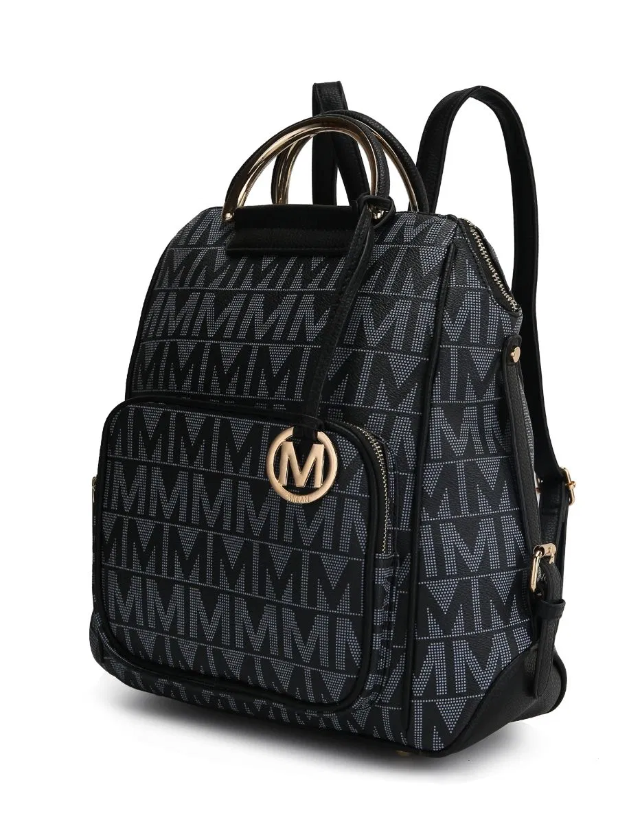 MKF Collection Cora Milan M Signature Trendy Rucksack von Mia k