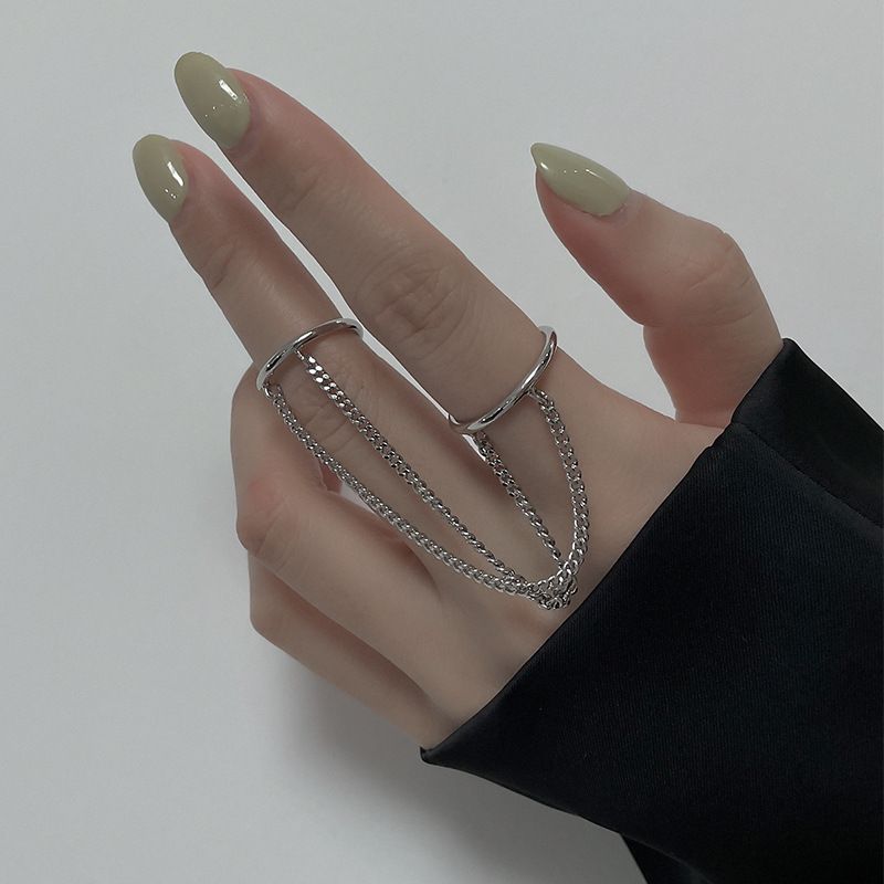 Vintage Punk Style Männer und Frauen Ringe Zwei-Teil - Set
