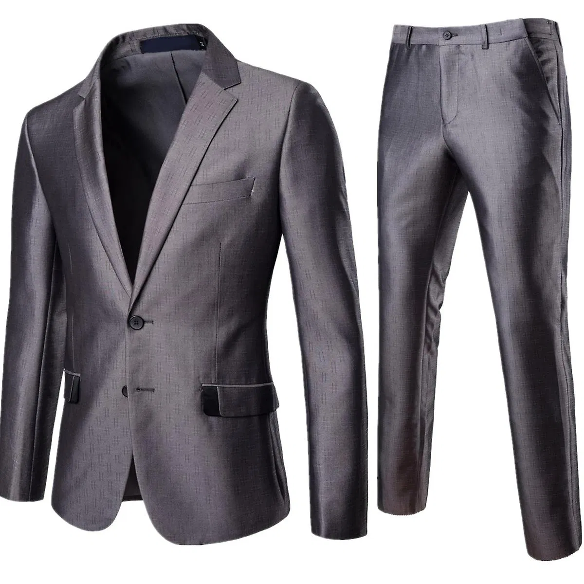 Männer Anzug Slim Fit Formal Hochzeit Anzug