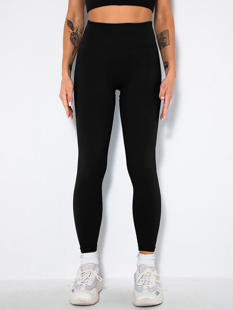 Butt Lifting Yoga Leggings Workout High Waist Tummy Control Ruched Booty Pants, Ripped Seamless Leggings Für Frauen High Waist Workout Gym Athletic Yoga Pants