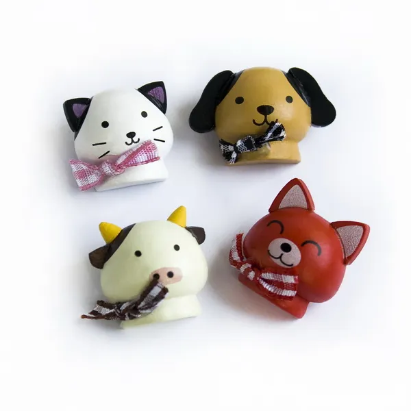 Smile Animals - 2 - Brosche / Brosche-Pin / Tier-Pin - Brosche