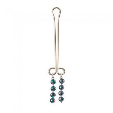 Intimate Play Beaded Clitoral Jewelry Schwarz