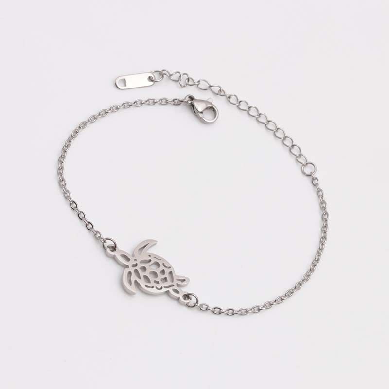Hawaiian Edelstahl Schildkröte Armband Schmuckstück