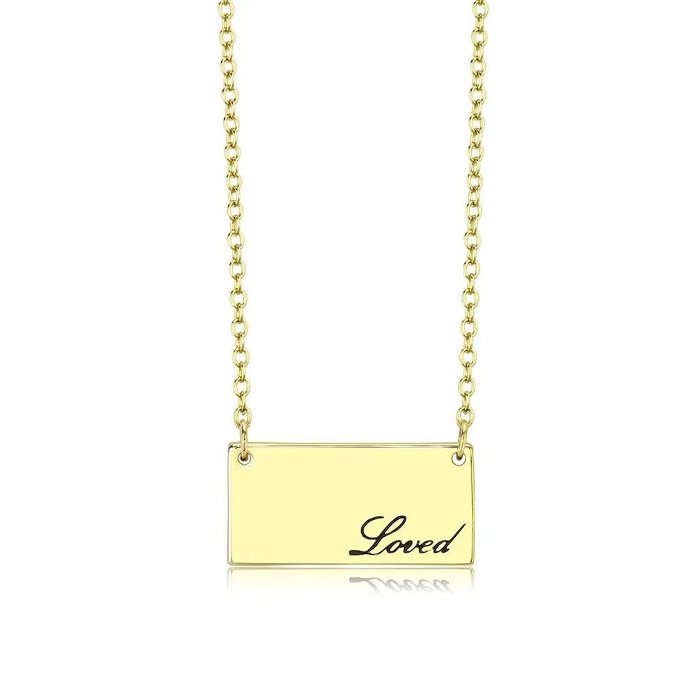 LO4699 - Flash Gold Brass Halskette mit Top-Grade - Kristall in Clear