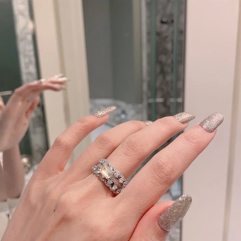 Premium Niche Designer Geschenk Geburtstag Ring