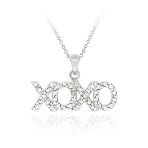 Sterling Silber Diamant Akzent
