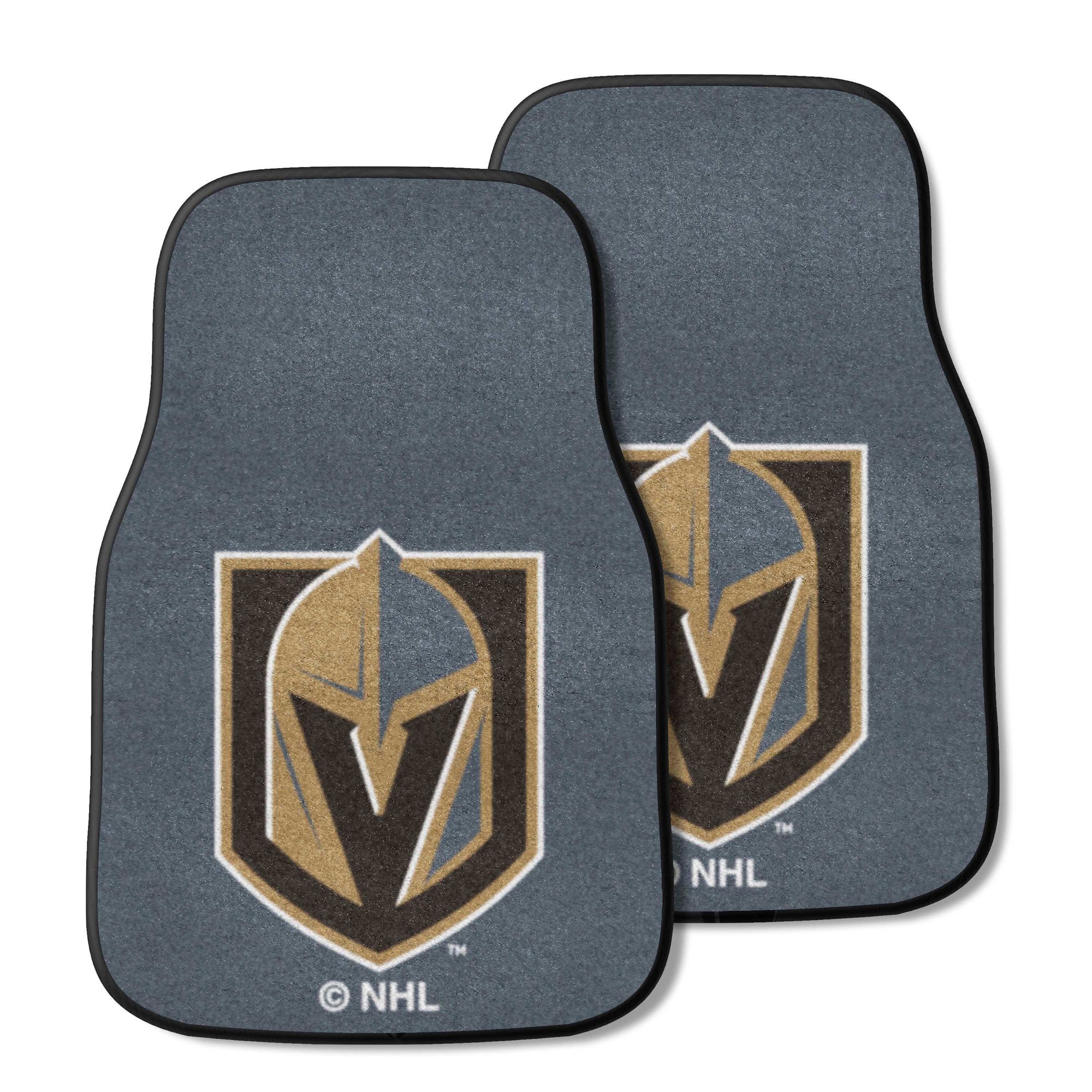 NHL - Vegas Golden Knights 2pc Carpeted Car Matten 17