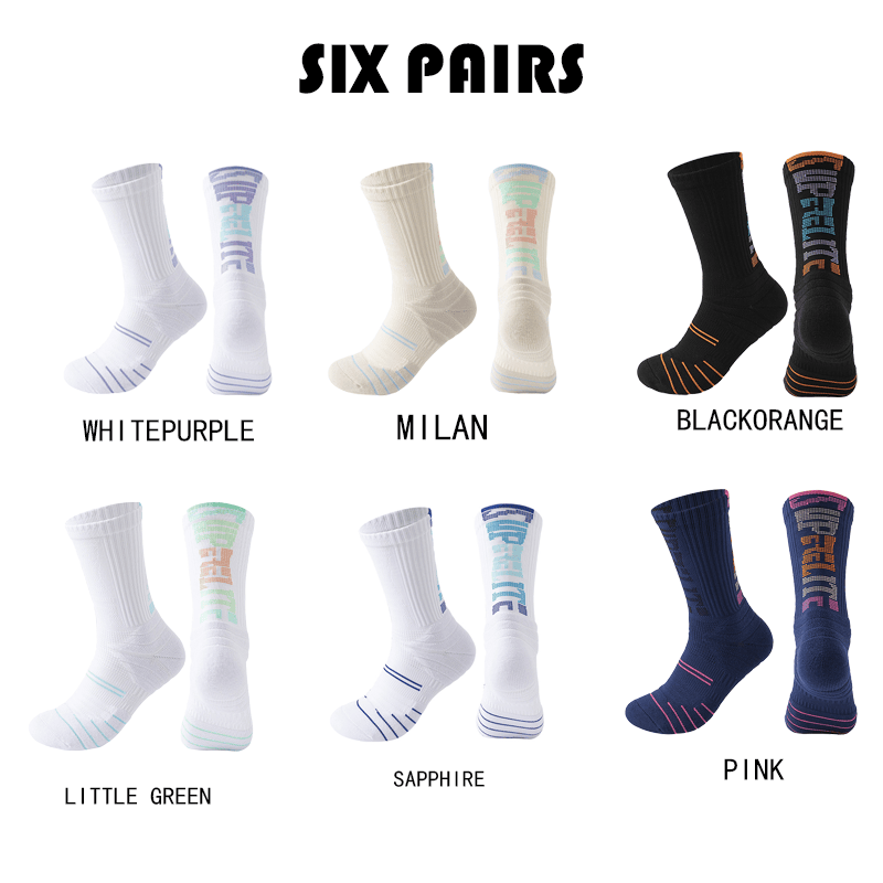 Männer Kompression Lauf Socken Viertel Crew Athletic Polstered Atmungsaktiv Anti Blister Schweiß Geruch Für Laufen Wandern Radfahren Fitness