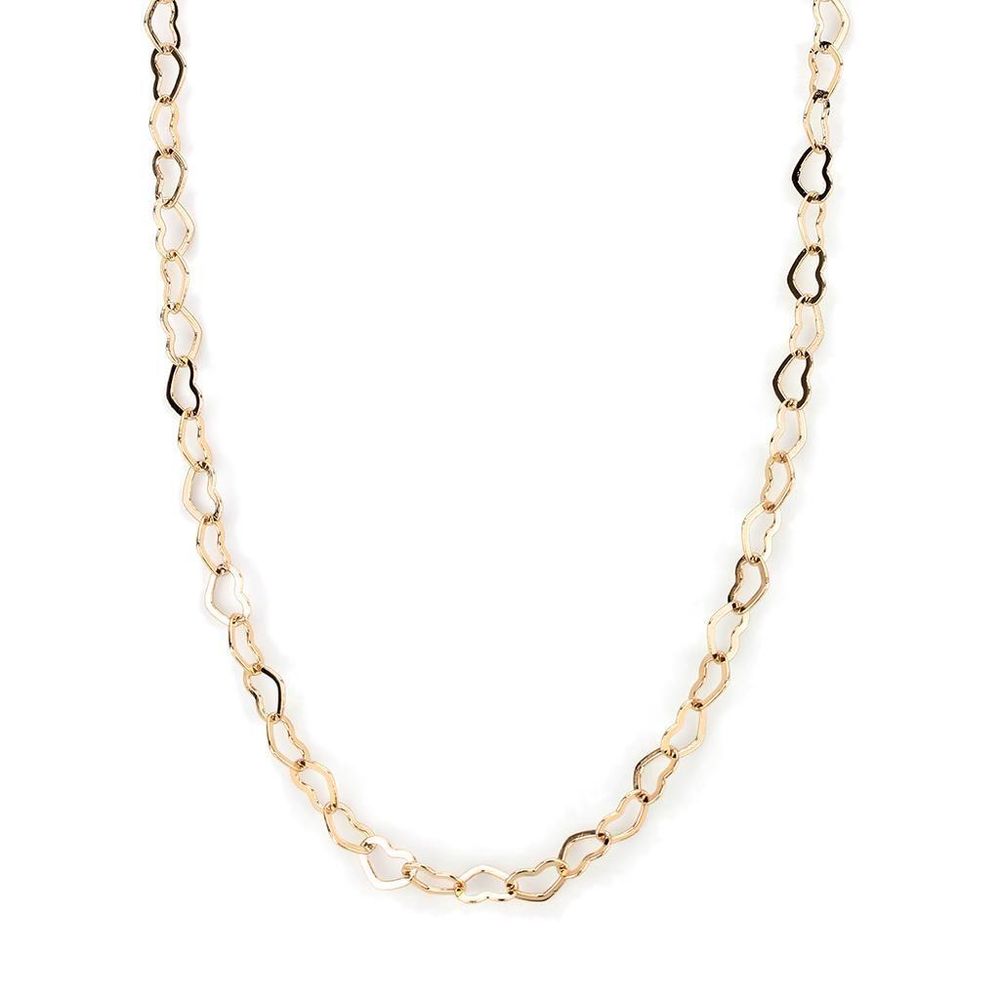 LO4695 - Flash Rose Gold Brass Halskette ohne Stein