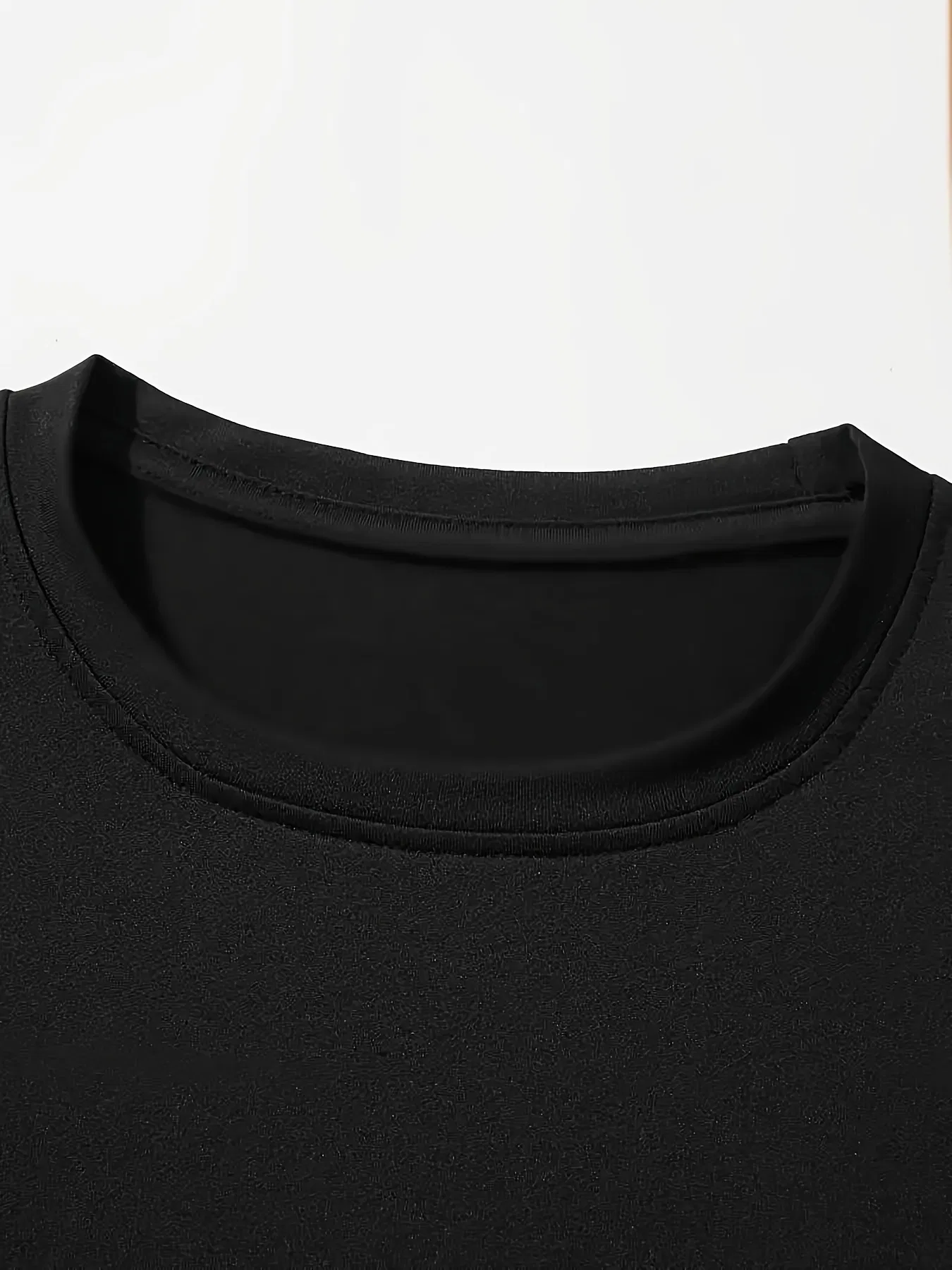 Extra-Large Männer Brief Muster gedruckte T-Shirt - Weicher runder Hals, bequeme Passform, leicht elastisches gestricktes Gewebe, Casual Sommer-T - Shirt