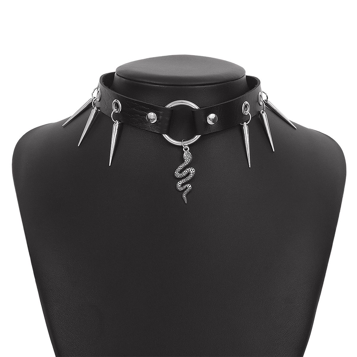 Mode Schmuck Personalisierte Punk Schlange Halskette
