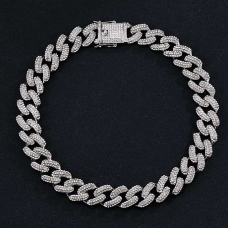 Schmuck Hip Hop Rhinestone Halskette Trend Bold Chain