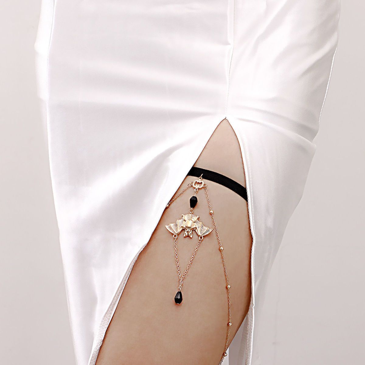 Legierung Temperament Bat Tassel neue Beinkette