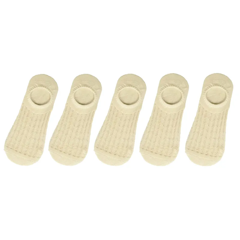 5paar Frauen unsichtbare Boot Socken Sommer Mujer Silikon rutschfreie Chaussette Knöchel niedrig weibliche Baumwolle Show atmungsaktive Socken