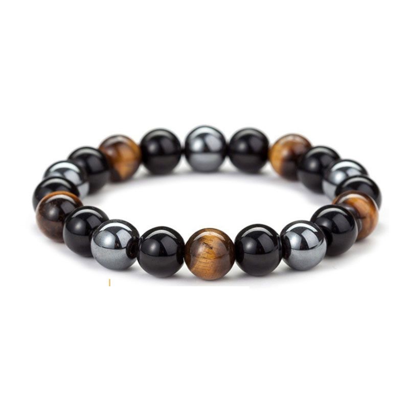 Tigereye Hematite Armbänder für Männer und Frauen