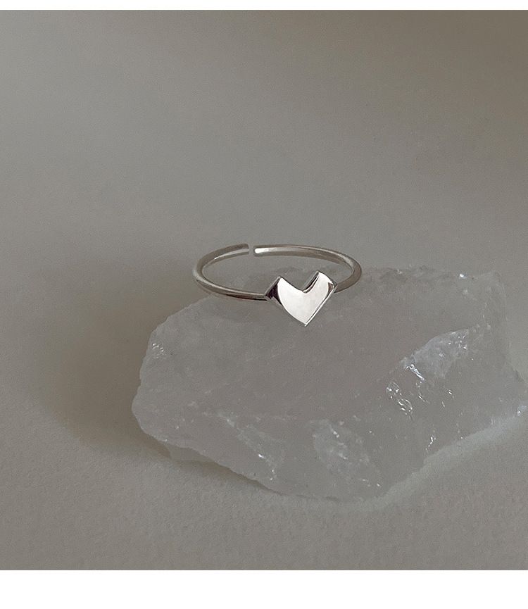 Liebe Ring Frauen Mode Persönlichkeit Single Open Ringe