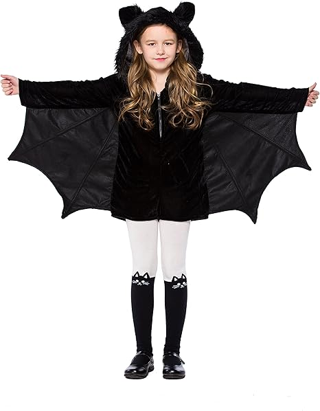 Kids Bat Jumpsuit Halloween Kostüm für Mädchen