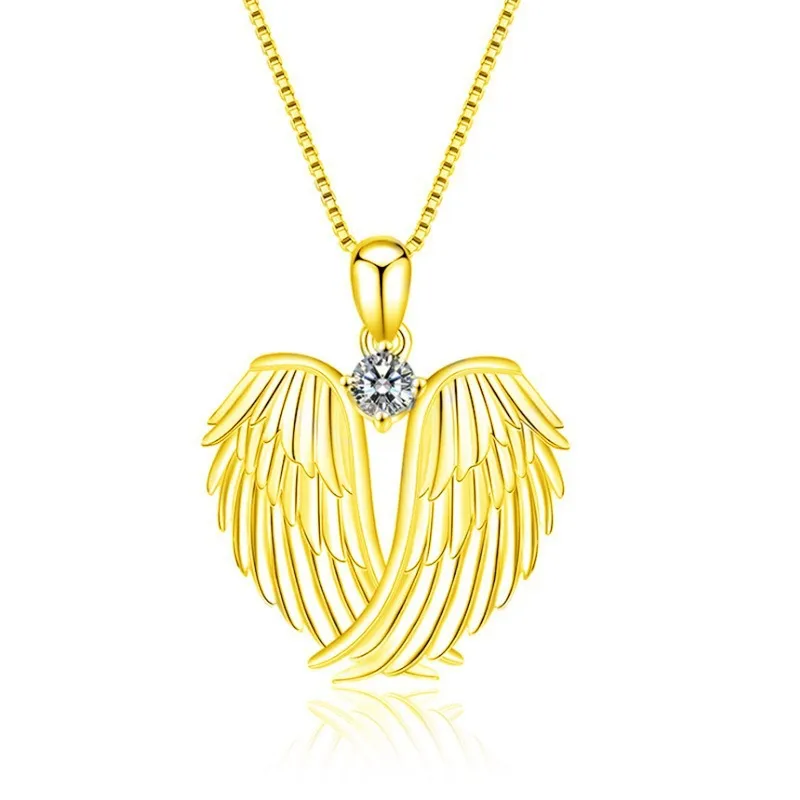 Angel Wings Halskette Guardian Angel Wings Anhänger Halskette