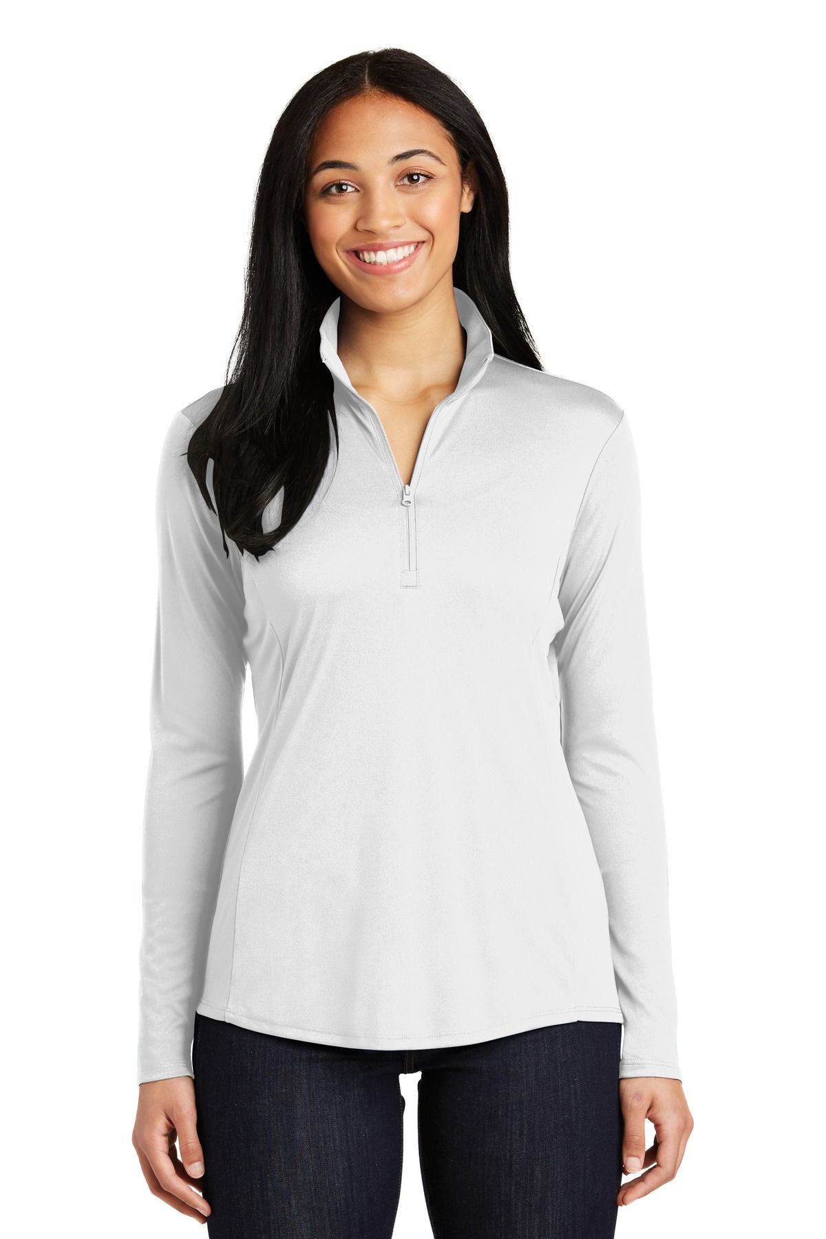 Sport-Tek Damen PosiCharge Competitor 1/4 - Zip Pullover LST357