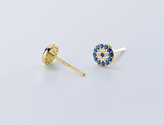 S925 Silber Nadel Stud Ohrringe Frauen süße Mode