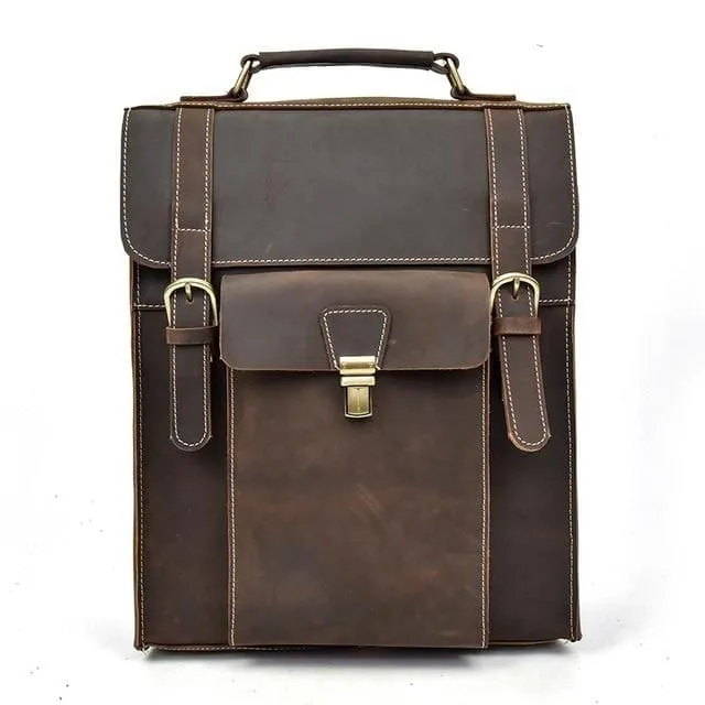 Der Vali Backpack| Handmade Vintage Leather
