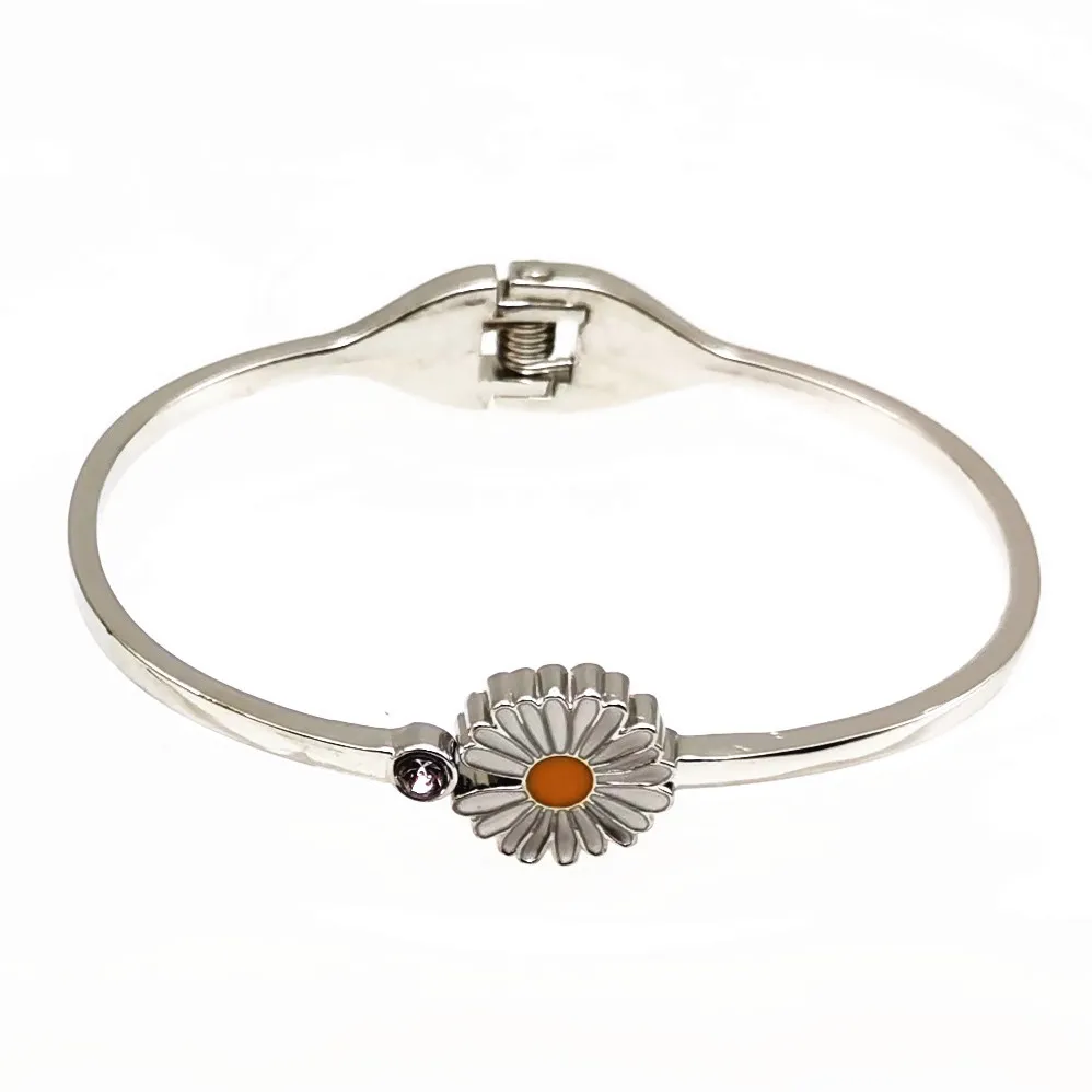 Einstellbares Damenarmband Chrysanthemum Rose Gold