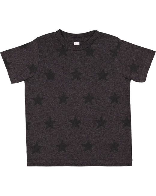 Kleinkinder Fünf-Sterne - T-Shirt - Denim STAR - 2T