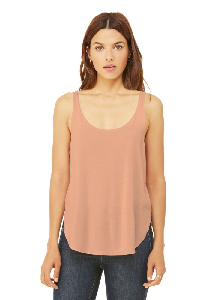 BELLA + CANVAS Damen-Flowy Side-Slit - Tank BC8802