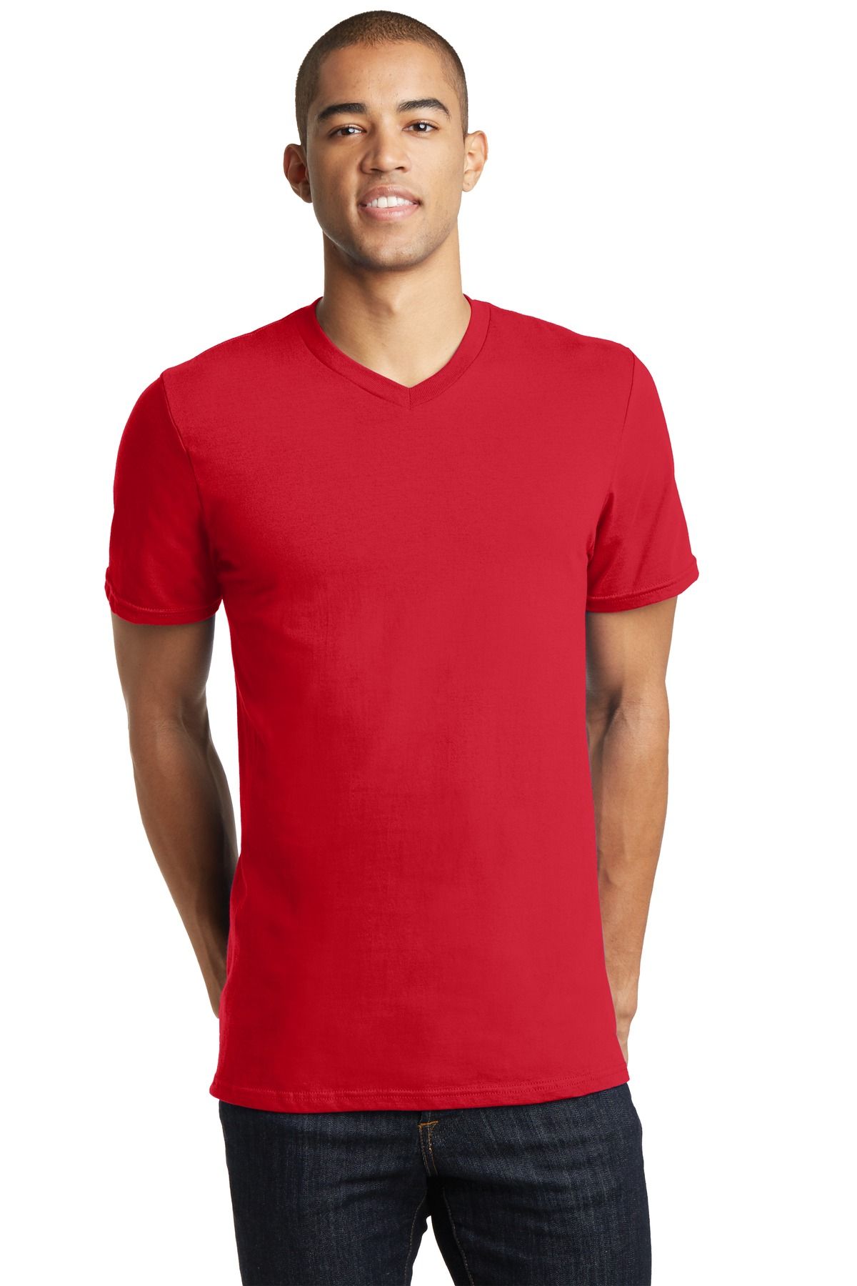 District Young Mens The Concert Tee V-Neck DT5500