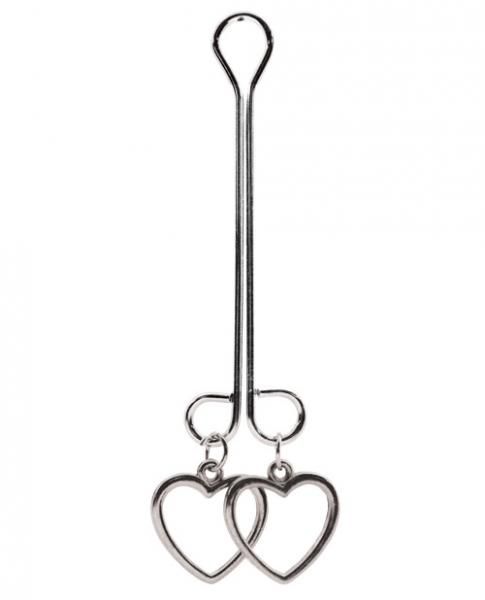 Bijoux De Cli Clit Clamp Double Loop Herz Charms