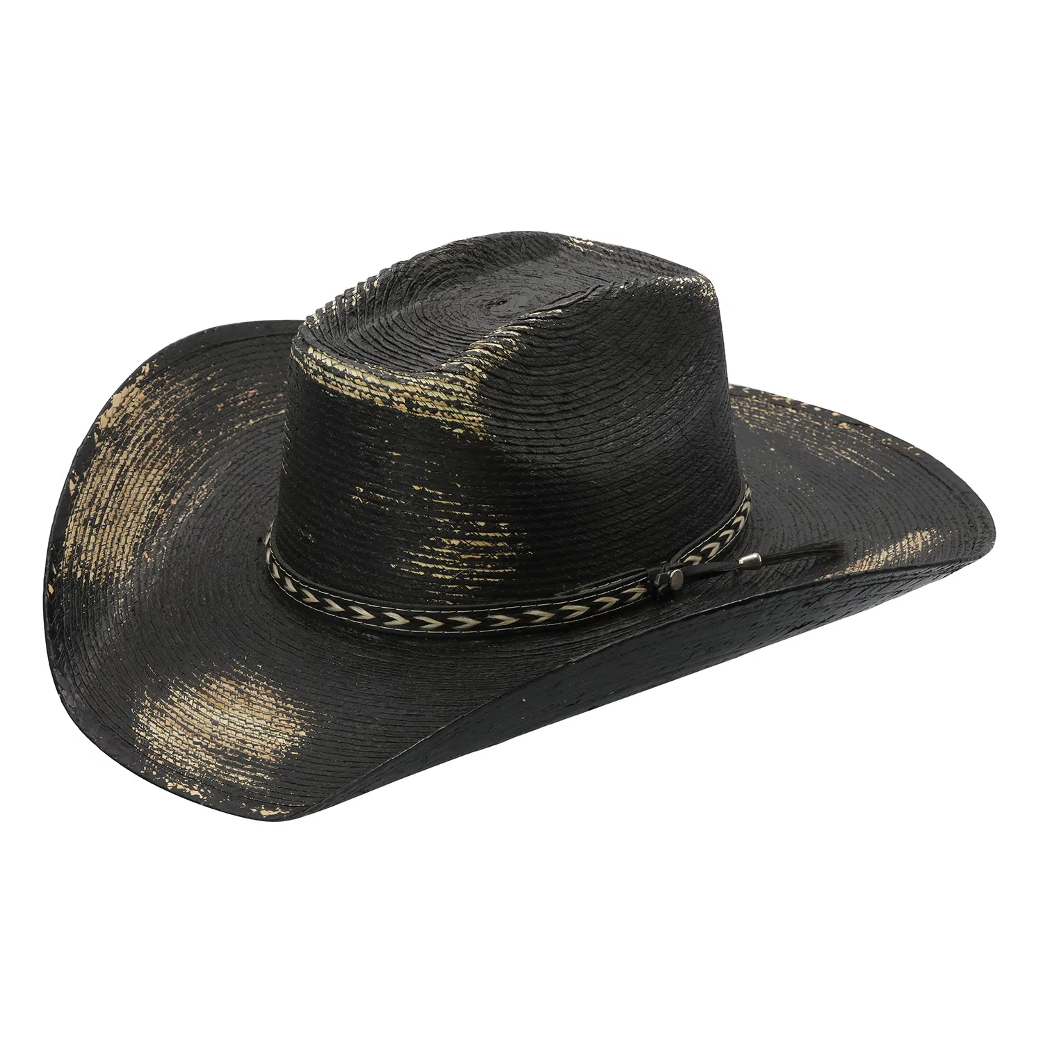 Alibi Strohband Tassel Classic Western Cowboy Hat