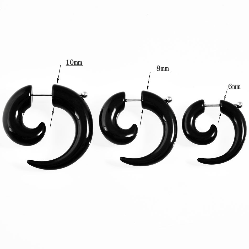 Factory Direct Sales Acrylic Fake Ohr Extender Europäische und amerikanische beliebte Stud Ohrringe Amazon Exklusiv für grenzüberschreitende AliExpress Verkäufe