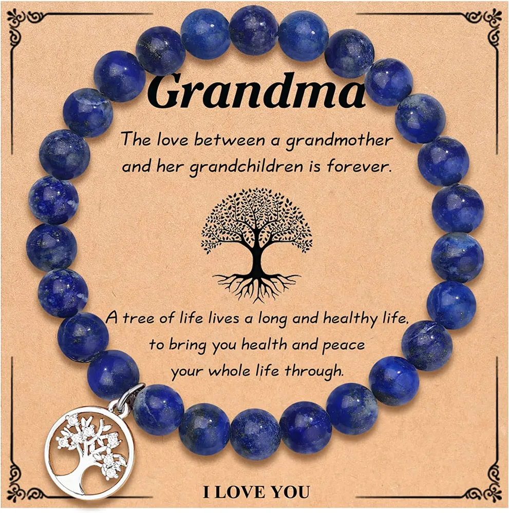 UNGENT DEM Baum des Lebens Armband Geschenke für Großmutter / Nana / Schwiegermutter / Bonus Mutter / Beste Mutter / Gigi / Mimi / Mutter des Bräutigams Geburtstag Weihnachten Hochzeit Muttertag Geschenk für Frauen