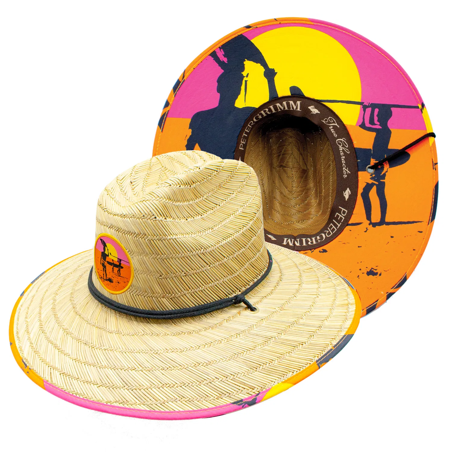 Endless California Stroh 4,5 Inch Breite Surf Rettungshut