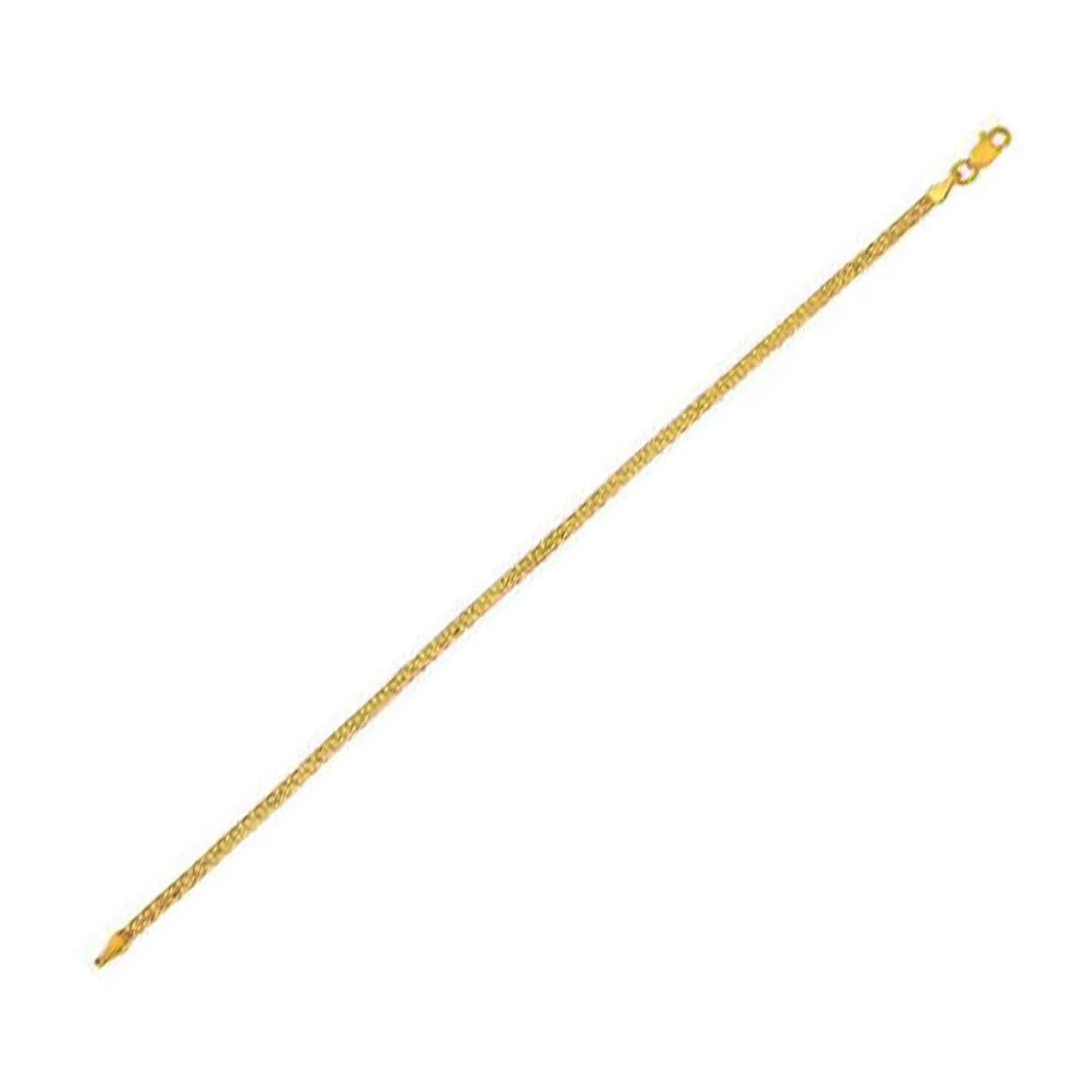 14 Karat Gelbgold Bismark-Kette (2,50 mm)