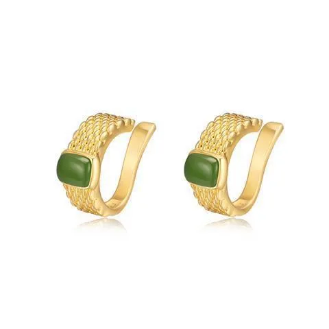 Frauen Temperament Retro Ohr Clips ohne Piercing