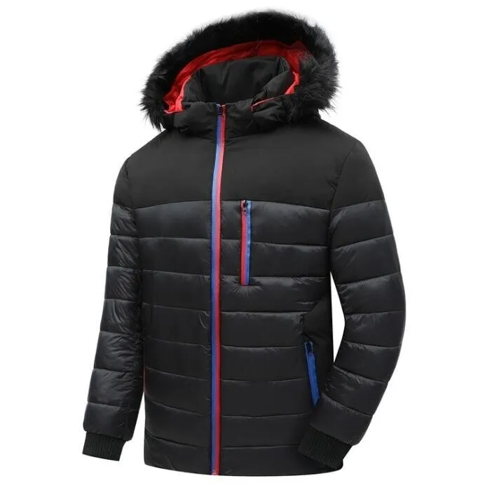 Leichtgewicht Packable Hooded Cotton Jacket für Männer