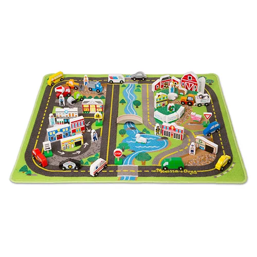Deluxe Road Rug Play Set Alters 3 + Jahre