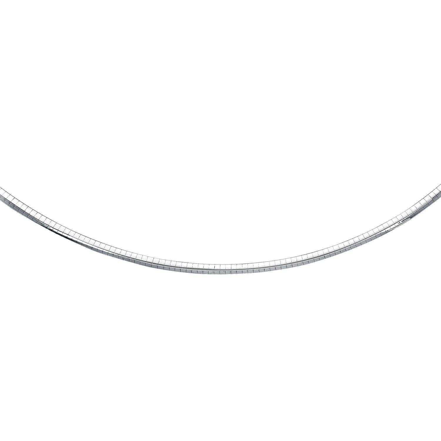 Sterling Silber Classic Omega Kettenkette (4.0mm)