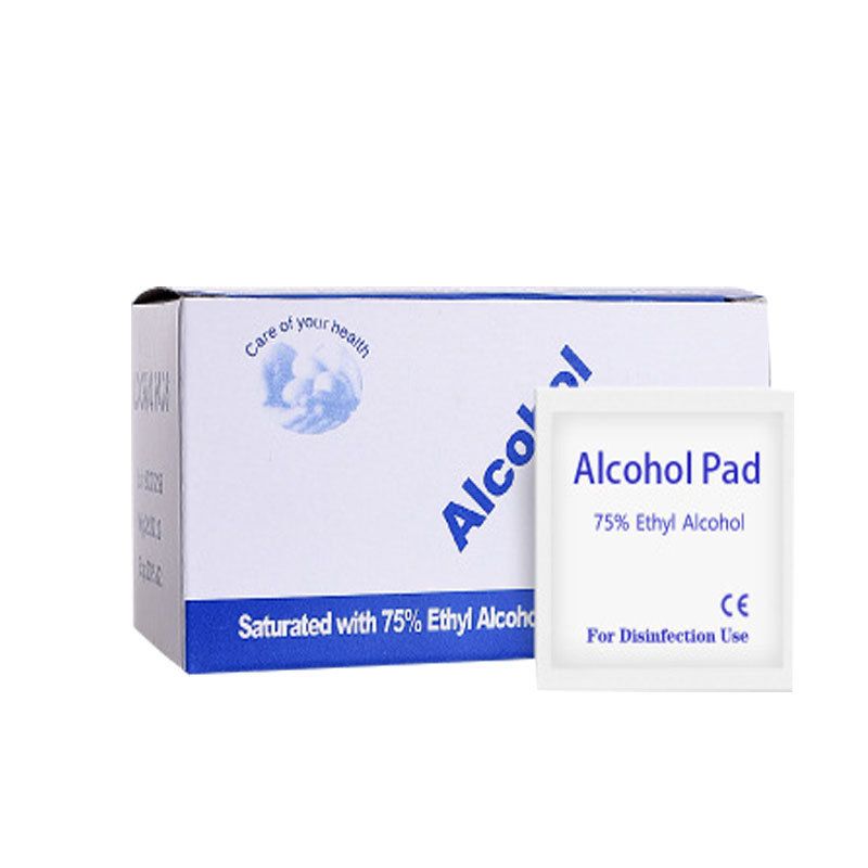 Alkohol Pad Desinfektion Baumwolle Stoff 75 Alkohol Einweg