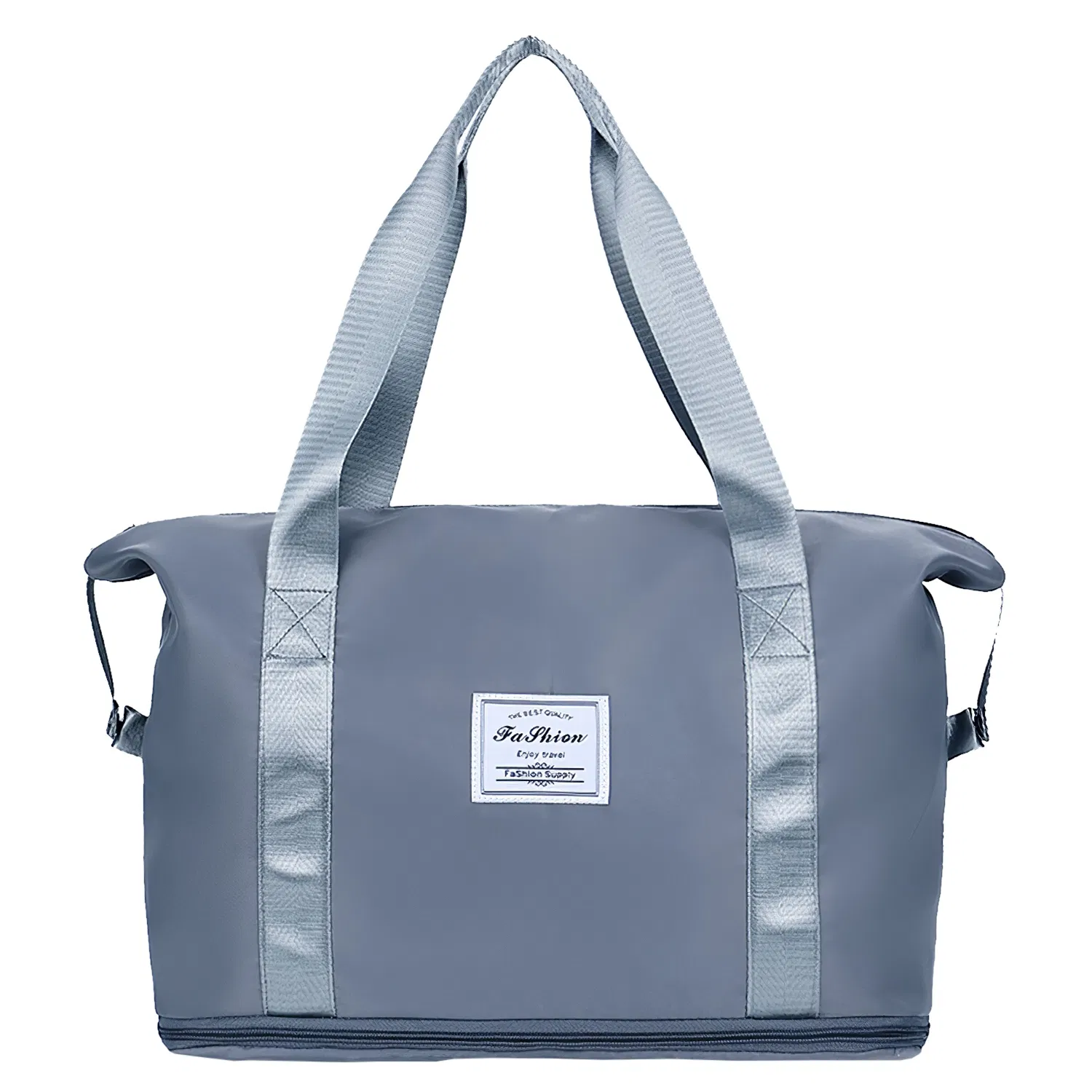 35L Shoulder Travel Duffle Bag Folding Carry On Overnight Weekend Bag mit Gepäck Ärmel wasserdicht erweiterbarer Gym Tote Bag