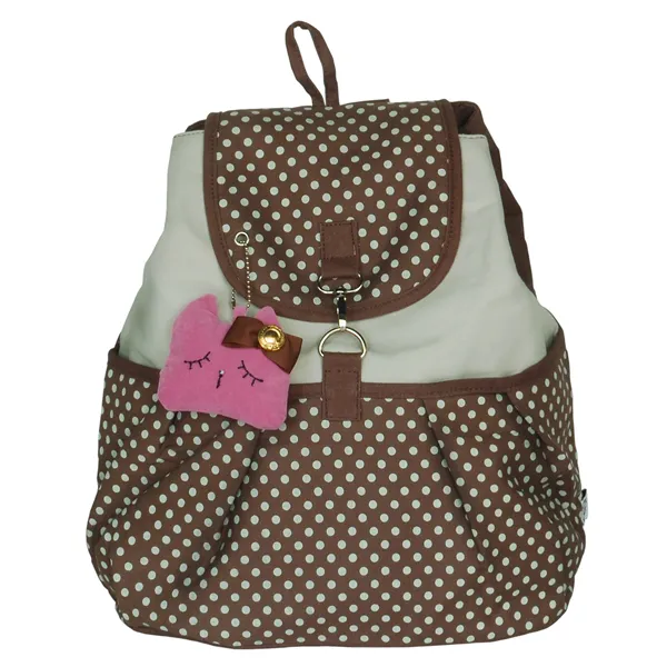 Forest Girl Fabric Art School Rucksack Outdoor Daypack
