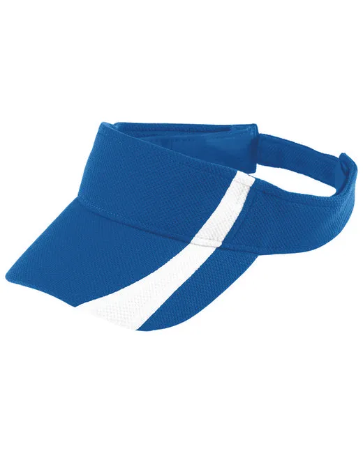 Augusta Sportswear 6260 Adjustable Wicking Mesh Zwei-Farben Visor