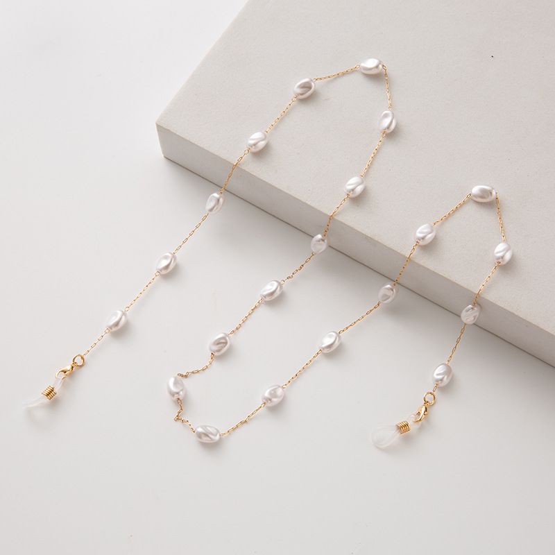 Einfache Mode Twisted Love Pearl Hanging Neck