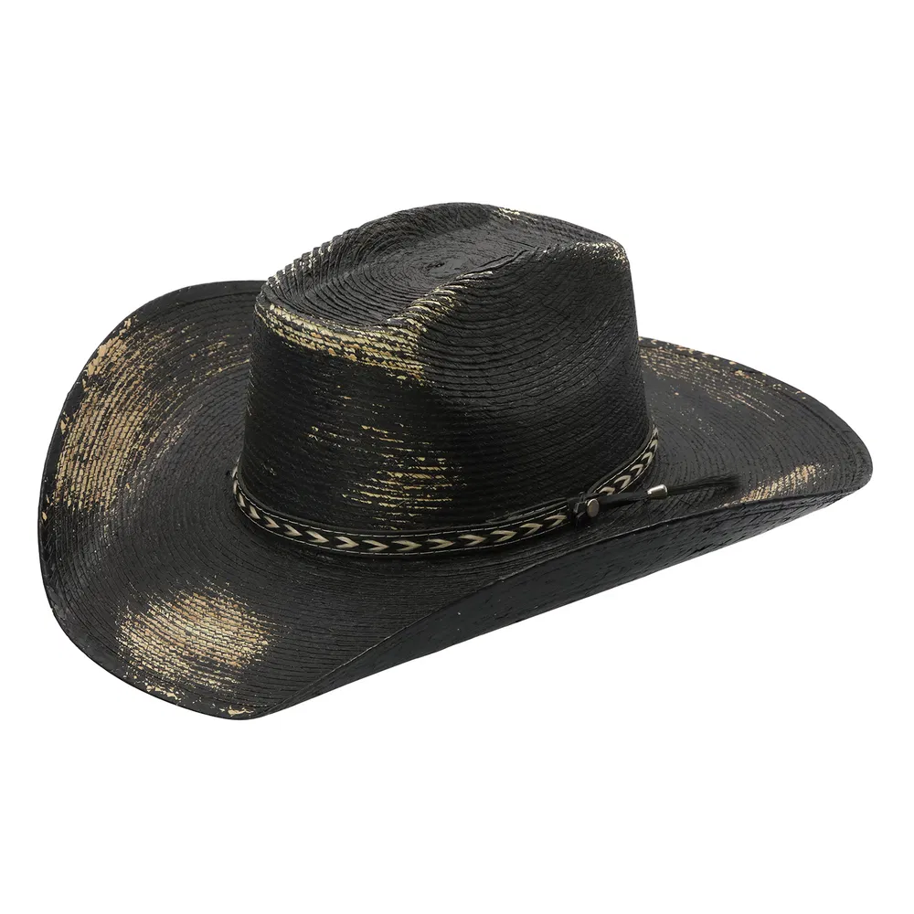 Alibi Strohband Tassel Classic Western Cowboy Hat