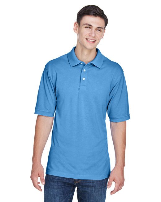 Männer 5,6 oz. Easy BlendTM Polo - WHITE - XS